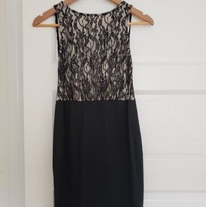 Lace little black dress